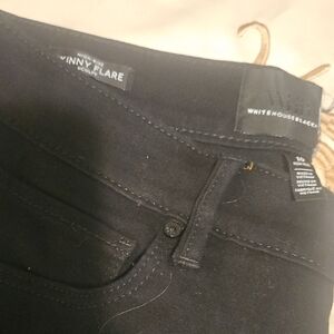 White House Black Market Black  HIGH RISE Flare Jeans